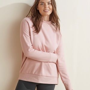 UpWest Pink Fleece Sweatshirt